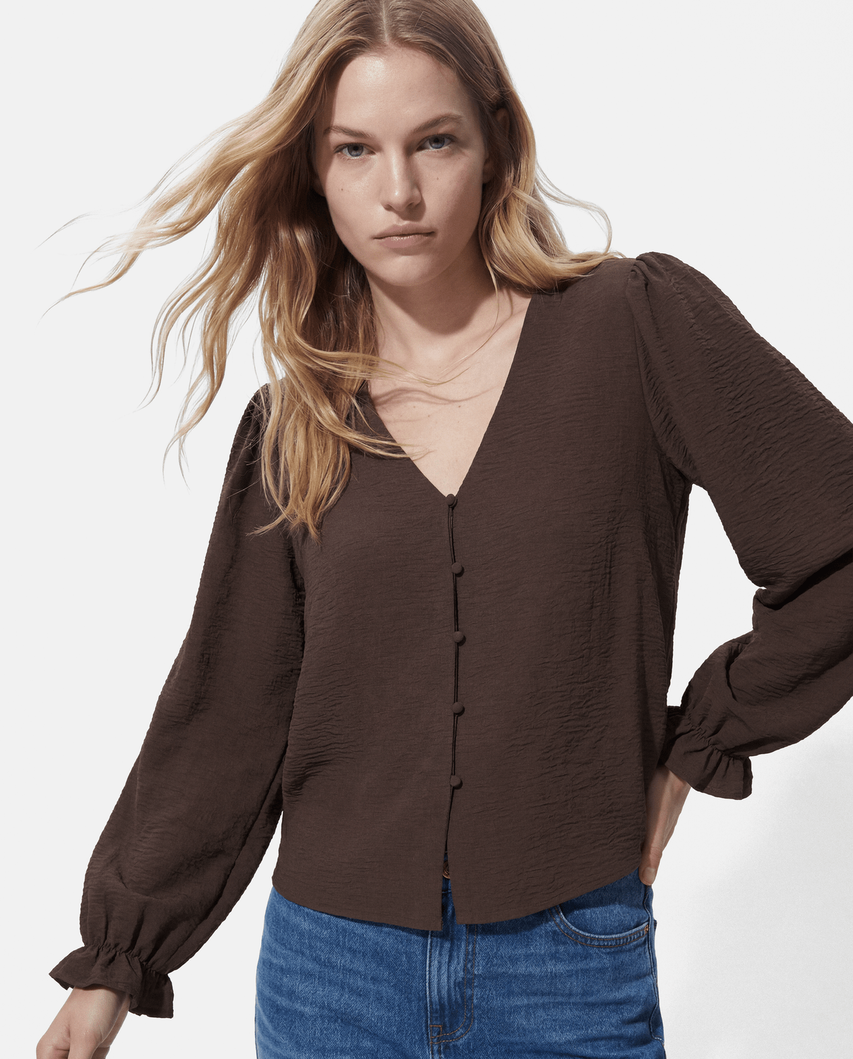 PCTIFFANY Top - Hot Fudge - VERO MODA & VILA Bergvik